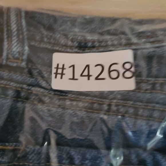 KanCan Shorts Womens 26 Blue Distressed Button-Fly Denim Cutoffs - Picture 9 of 9